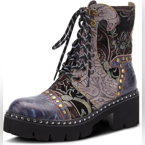 L'artiste Shoes - L'Artiste by Spring Step Severe Blue Multi 37